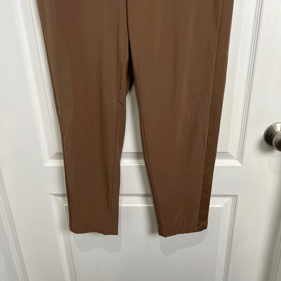 Athleta Brooklyn Mid Rise Ankle Pant Women's Size 8 Brown Athletic Slacks - Picture 3 of 9